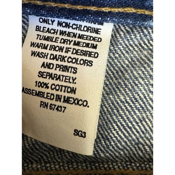 NWT Sasson Vintage Womens High Waisted Acid Wash Denim Jeans 28x29 Mom Stone 12 - Picture 7 of 15